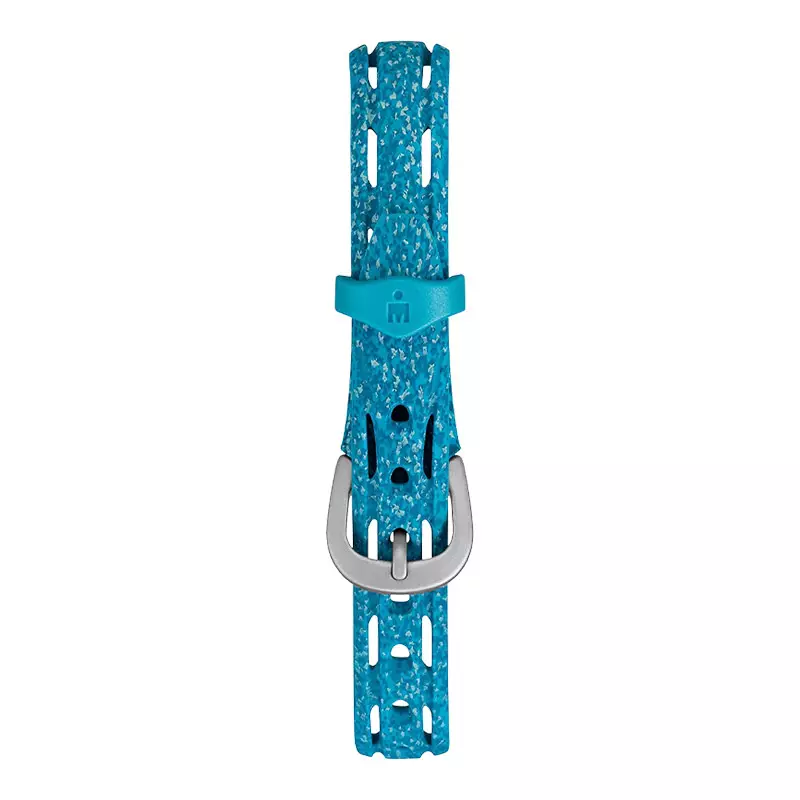 Jam Tangan Wanita Timex Ironman Sleek TW5M08800 Ladies Digital Dial Blue Resin Strap