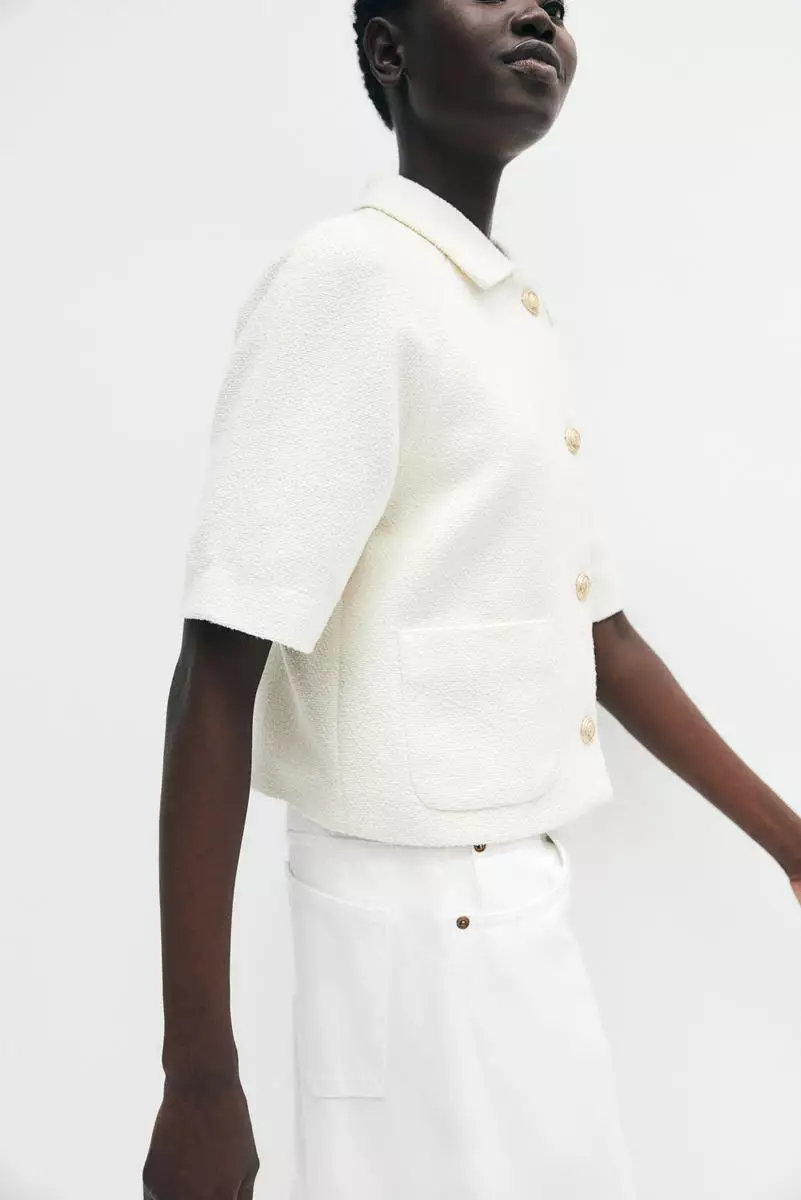 Short-sleeved jacket