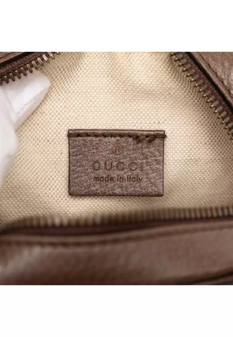 Pre-Loved Gucci Mini Gg Supreme Web Ophidia Crossbody