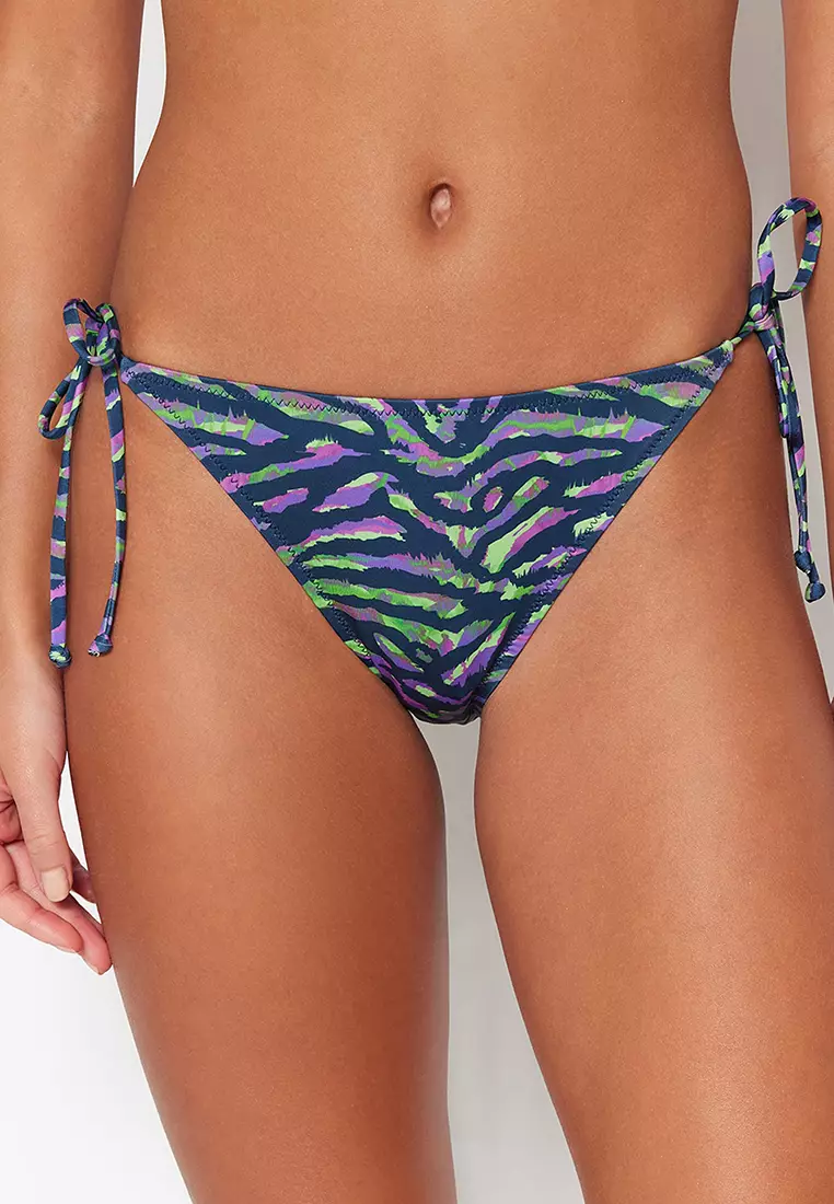 Animal Print Bikini Bottom