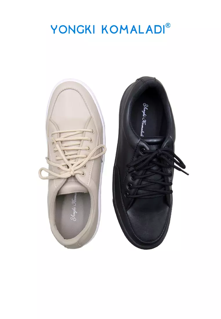 Yongki Komaladi Sepatu Casual Pria OL-AD2304-24 Cream