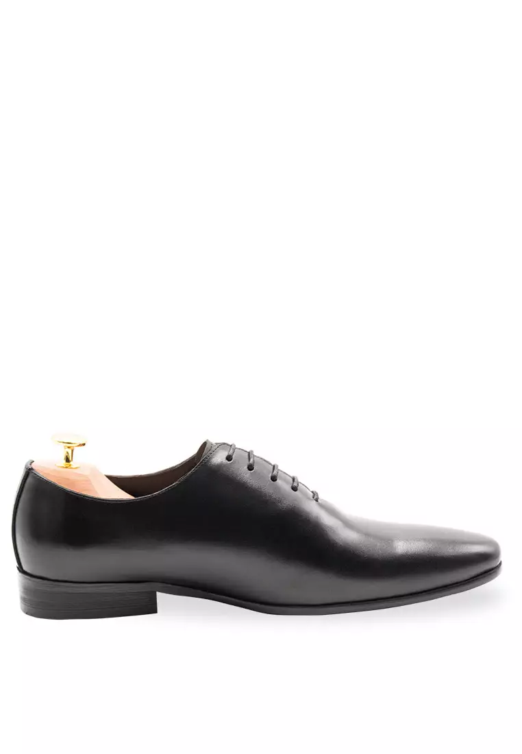Carlota Blake Stitched Black Oxford