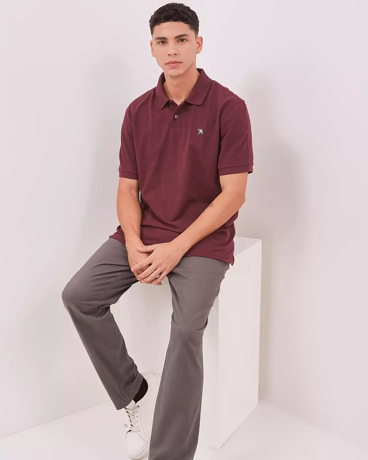MAROON POLO SHIRT