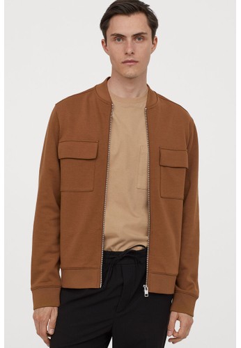 Jual H M Jersey Bomber Jacket Original Zalora Indonesia