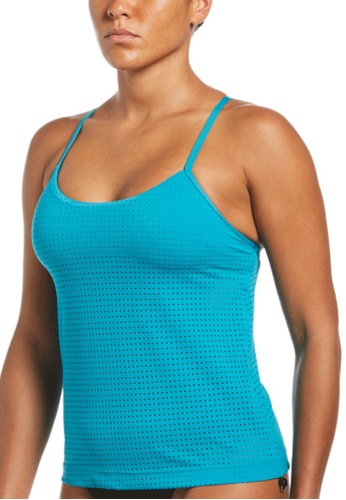 Nike blue Nike Swim Women's Essential Layered Tankini 08181US5085A99GS_1