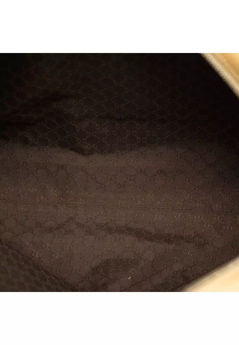 Pre-Loved Gucci Calfskin Handbag