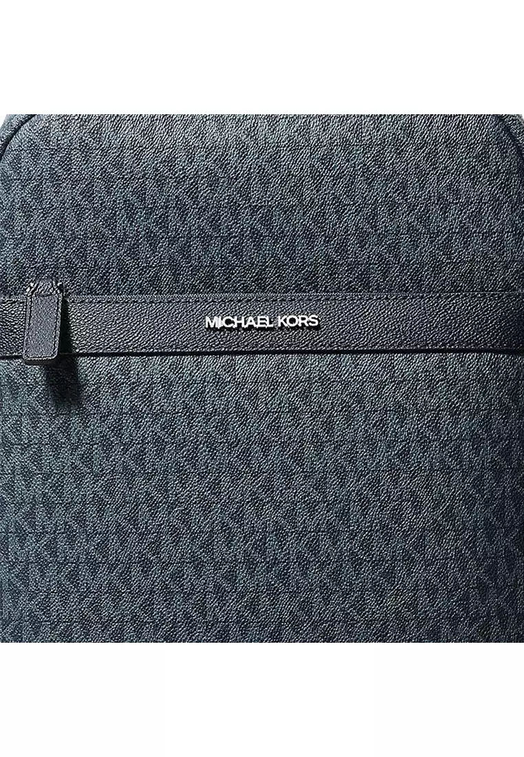 Cooper Medium Signature Logo Backpack In Dark Blue 37T5LCOB7B