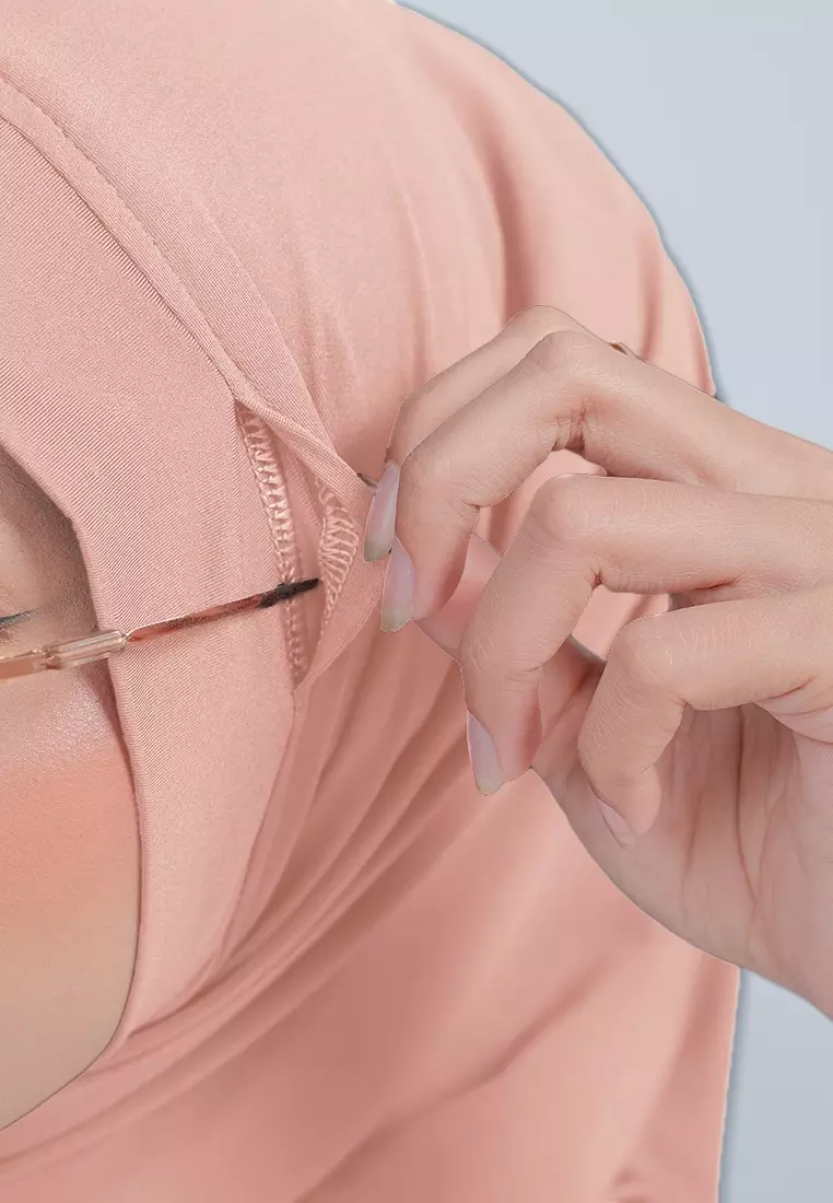 HIJAB INSTAN RANA - PEACH