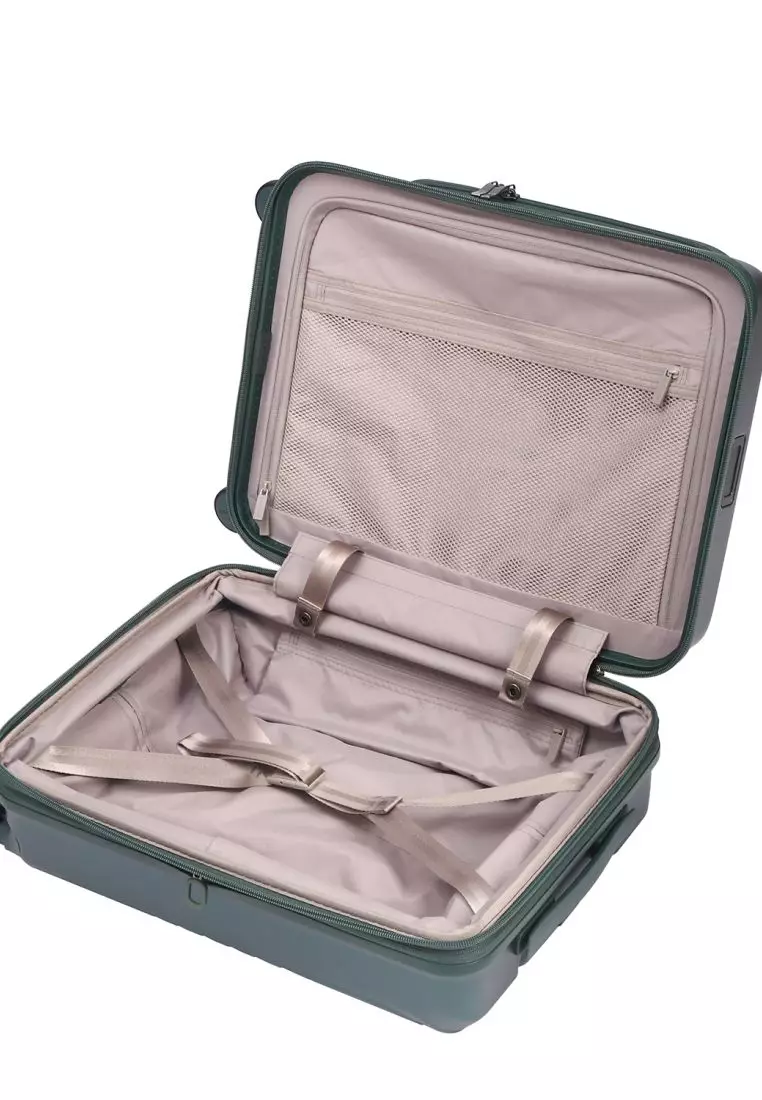 CROSSING INVI 20" Carry On Expandable Luggage With Front & Middle Access V3 - Squash