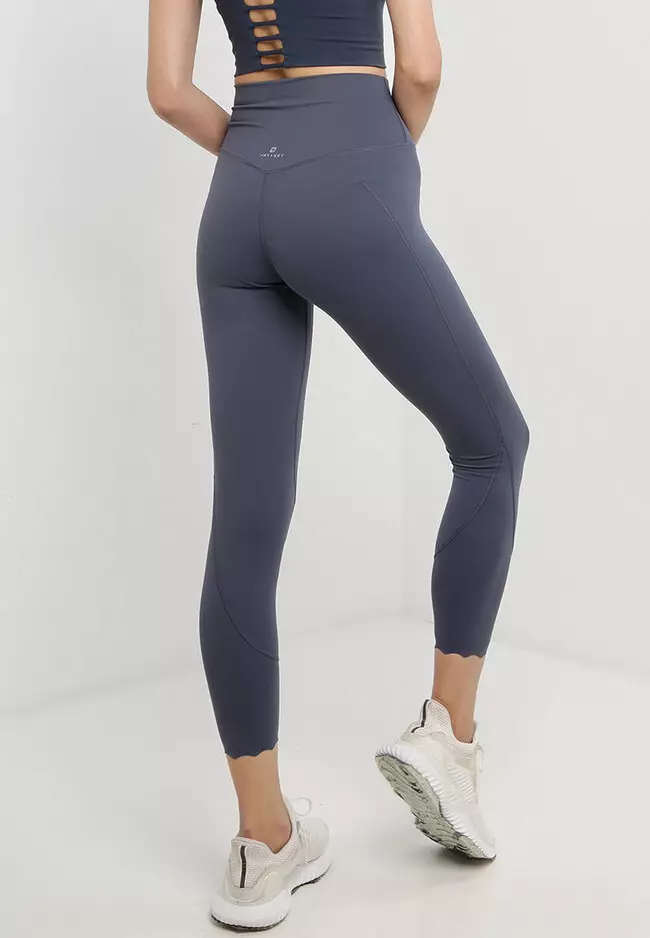 Aerie Blue Crossover Flare Leggings - $25 (61% Off Retail) - From Gabbi