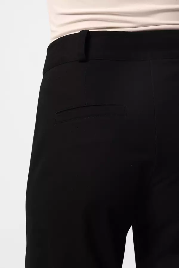 MINIMAL - Laurrie - Celana Kulot Katun Stretch - Black Warna Black