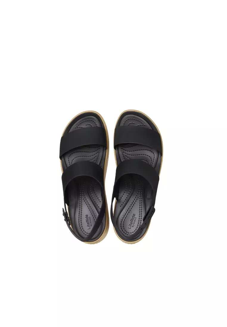 Women's Brooklyn Sky Sandal in Black Cashew