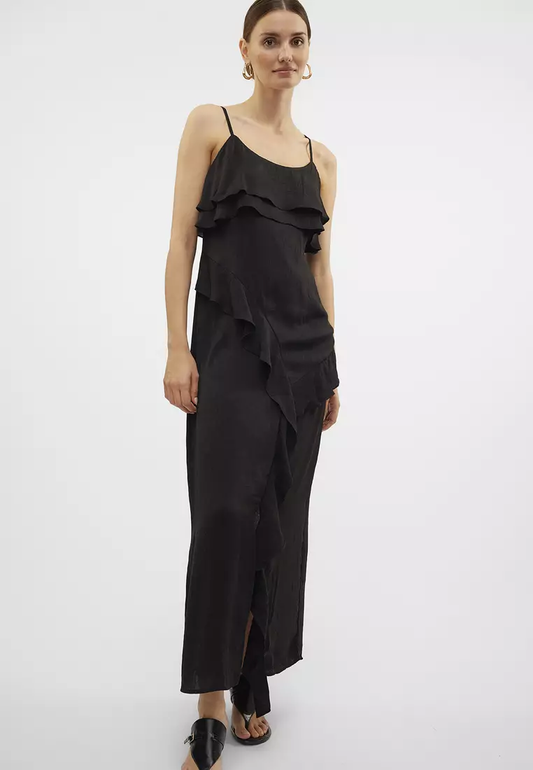 Maxine Ruffled Ankle Dress