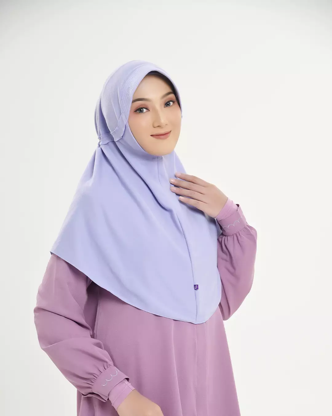 Rabbani - Kerudung Sekolah Instan Innova Lx KAA S - Lilac