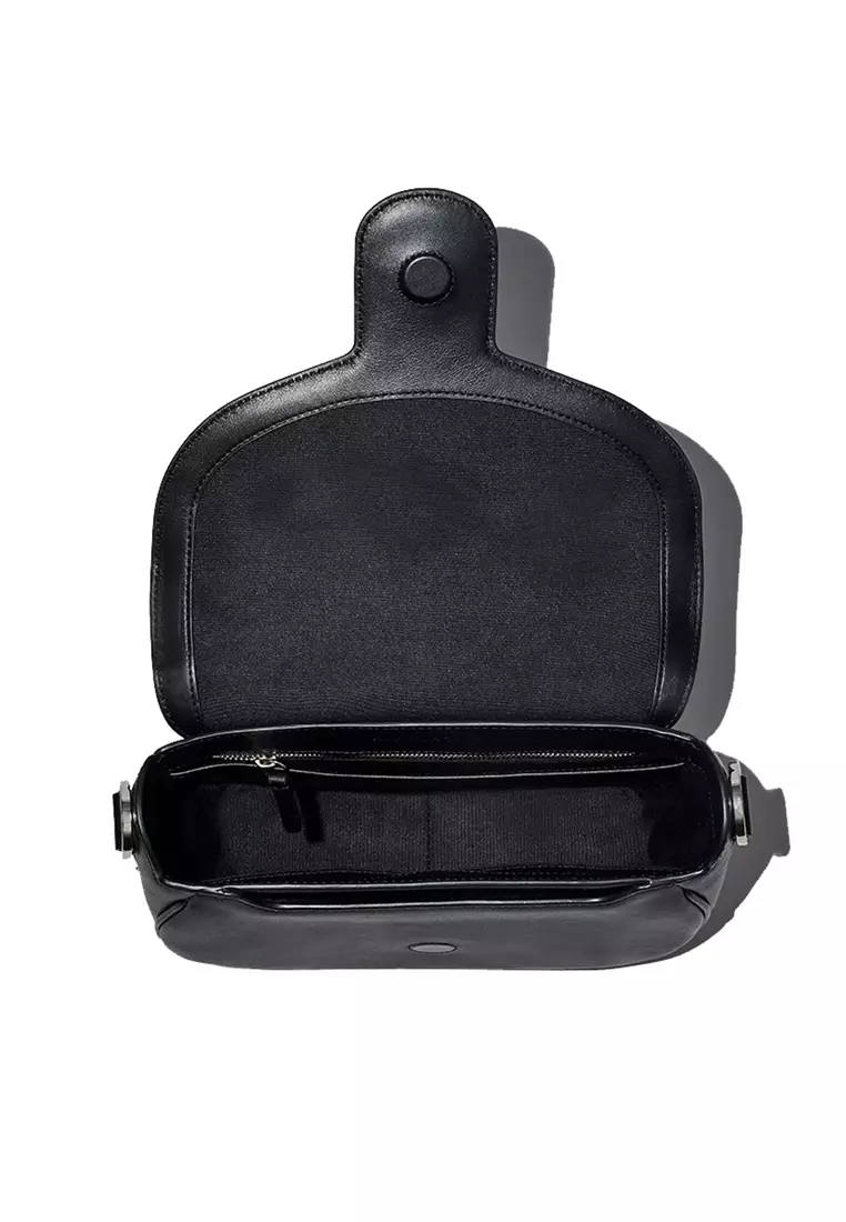 Marc jacobs sale saddle bag black