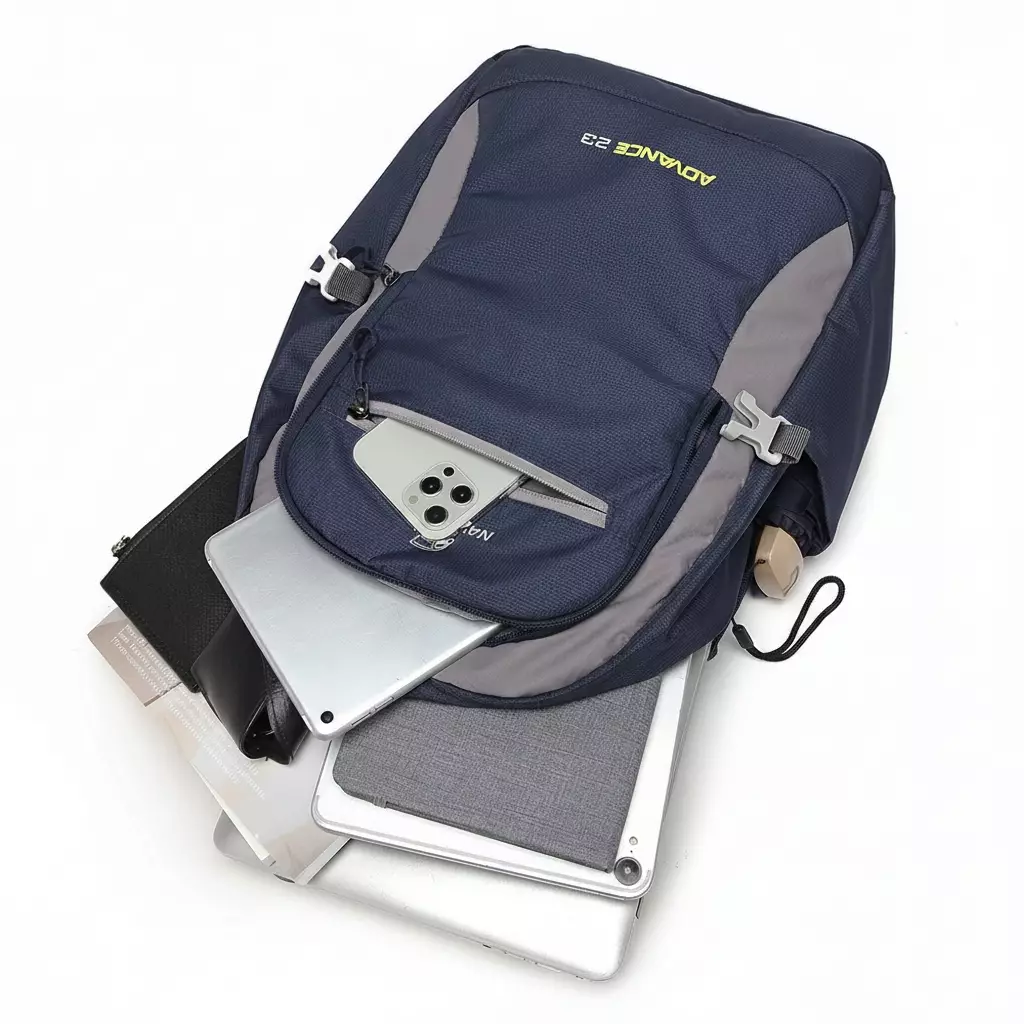 Navy Club Tas Ransel Kasual FCIE - Tas Ransel Pria Tas Ransel Wanita Tas Punggung - Backpack Up to 14 inch - Tas Laptop Daypack