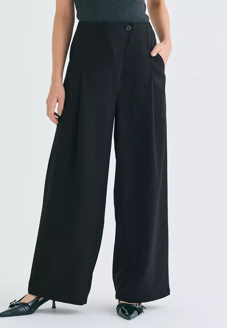 【Raucohouse】Gent layered wide trousers Raucohouse