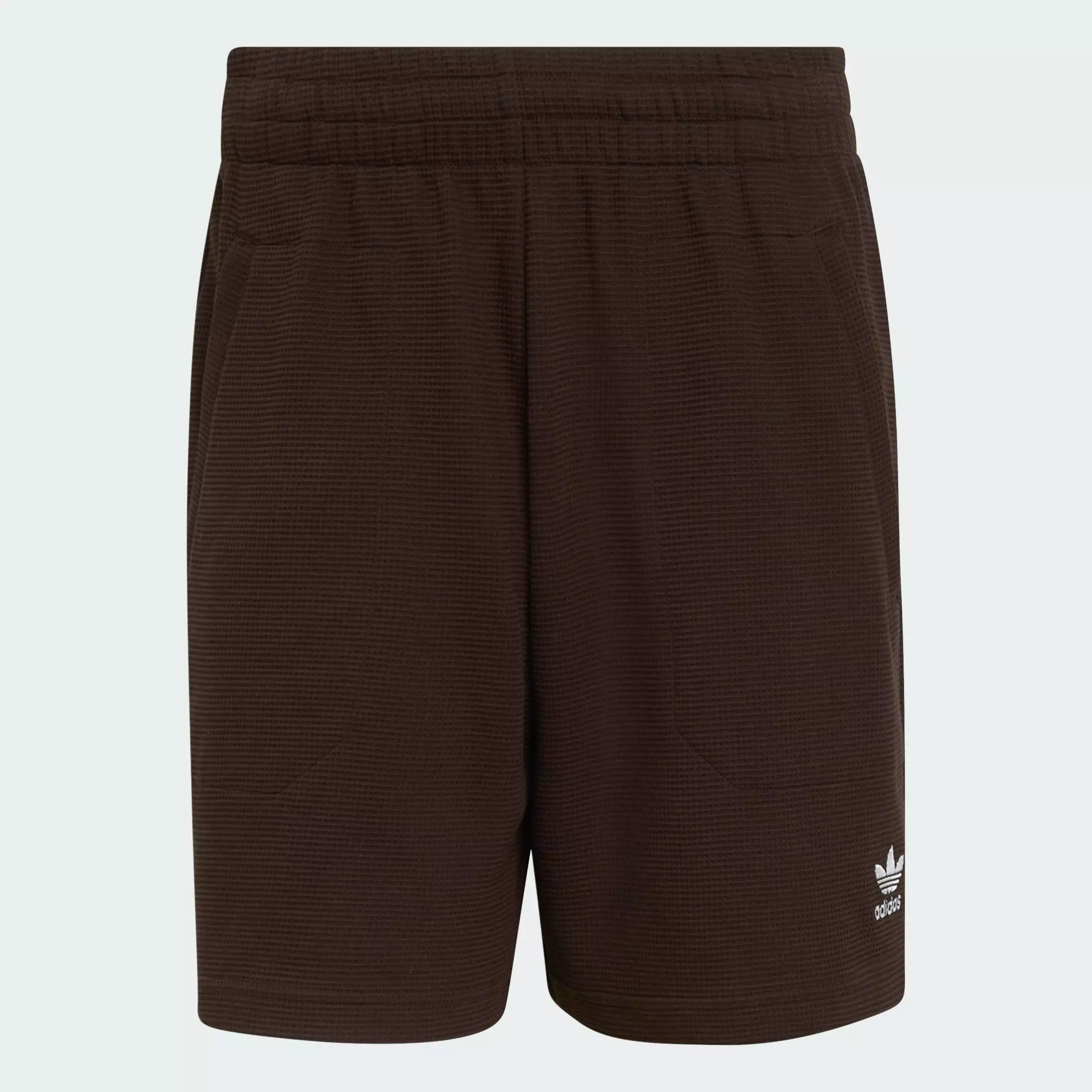 Lifestyle Essentials Trefoil Waffle Shorts Men Brown KE0864