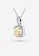 Vinstella Jewellery yellow Halo Yellow Quartz Diamond Pendant 7A2E3AC368963FGS_2