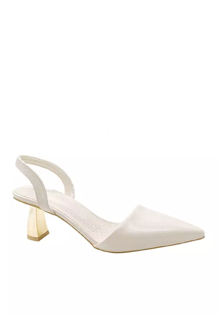 Discount on Twenty Eight Shoes  shoes - SKU: VANSA Simple Back Strap High Heel Sandals VSW-H5035