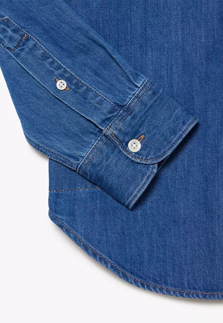Lightweight Denim Regular Fit Shirt