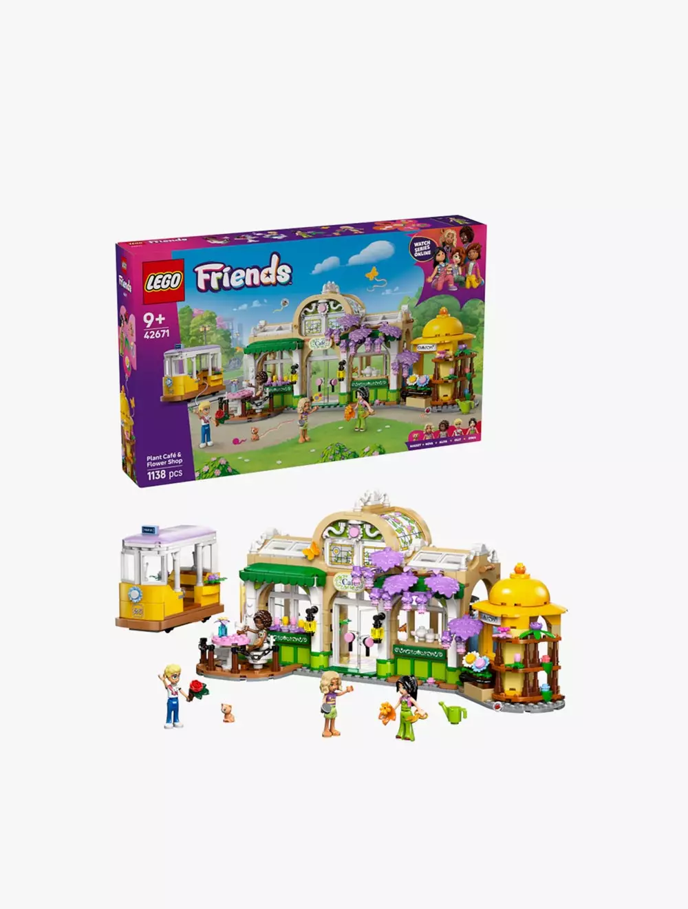 LEGO® FRIENDS Plant Café & Flower Shop - 42671