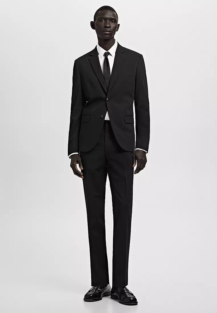 Slim Fit Cotton Suit Shirt