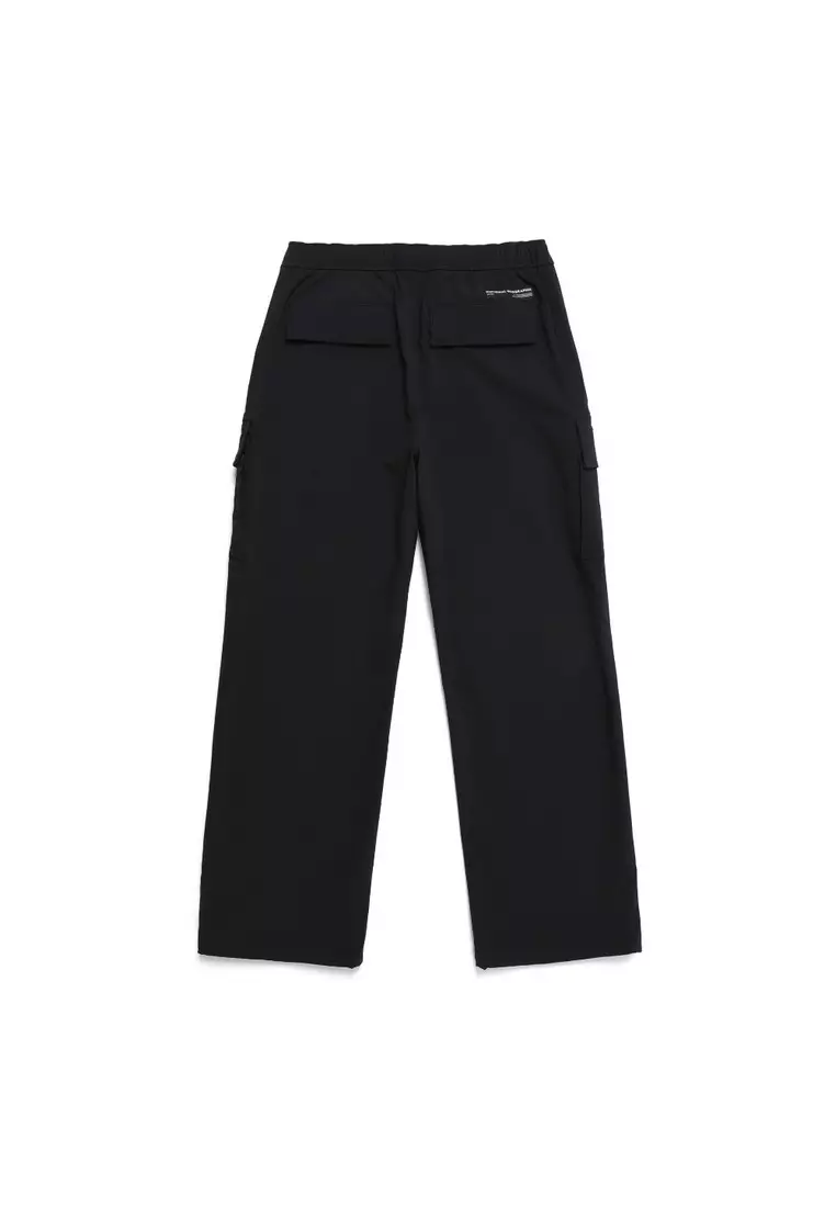 男女同款ARCHELON梭織彈性直腳長褲