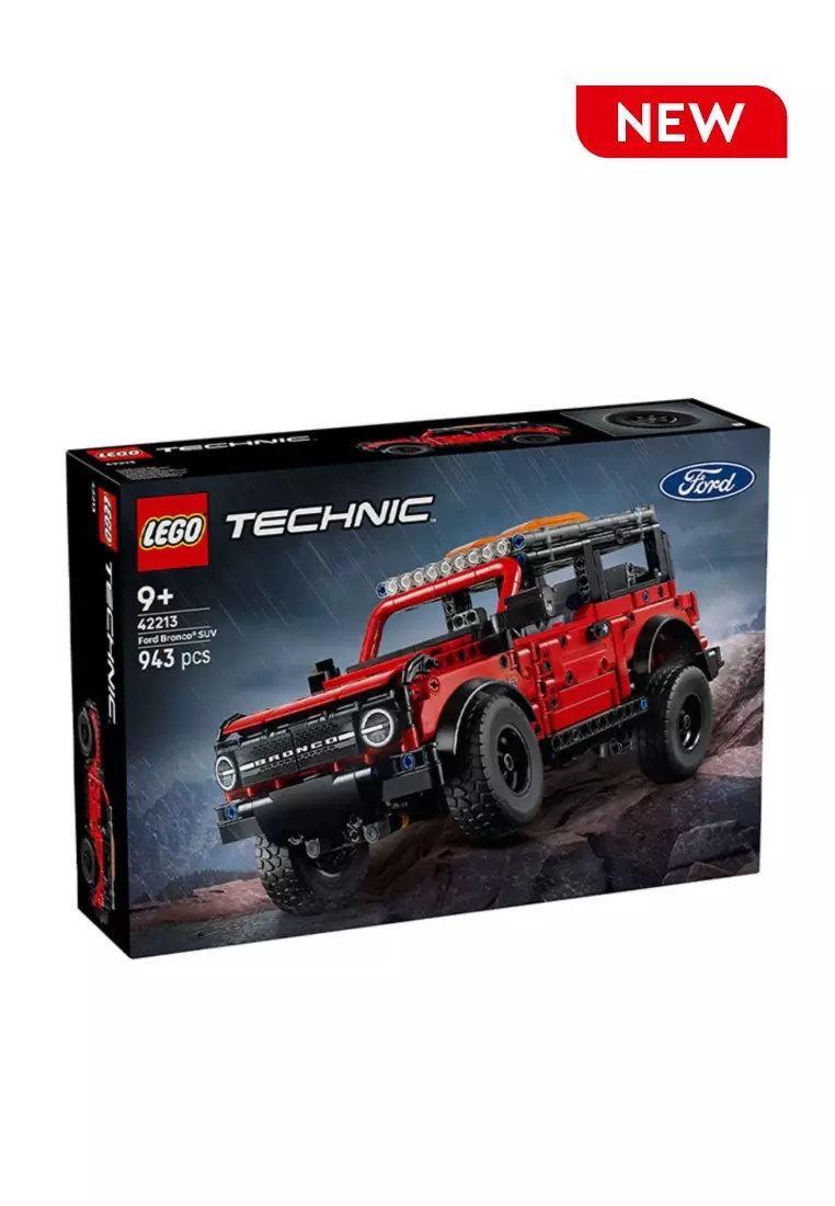 Technic 42213 Ford Bronco® SUV, Age 9+, Building Blocks, 2025 (943pcs)