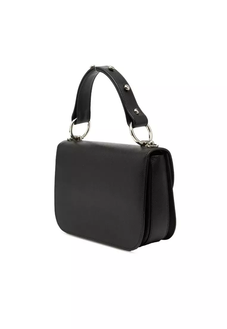 Pre-Loved Prada Saffiano Lux Arcade Satchel