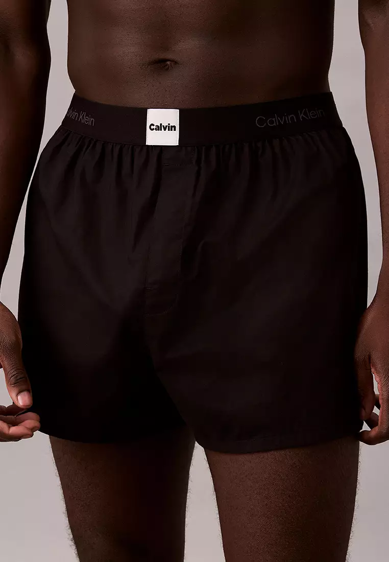 Icon Logo Slim Fit Boxers - Calvin Klein Underwear