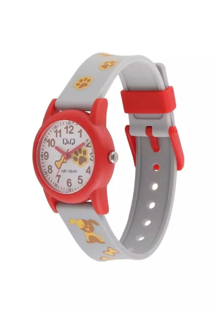 Watch by Citizen V22A-005VY Kids Analog Watch Gray Resin Strap