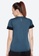 Fitleasure blue Fitleasure Women's Running/Training Teal T-Shirt 9B2F9AA88A92F4GS_4