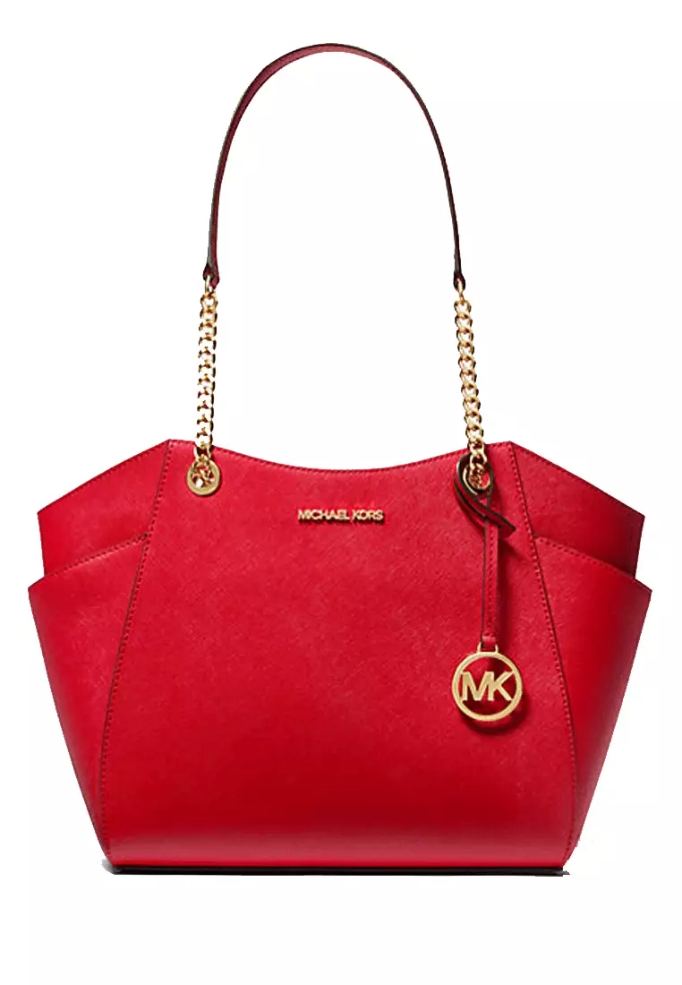 Buy Michael Kors Michael Kors Jet Set Large Saffiano Leather Shoulder Bag 2024 Online ZALORA