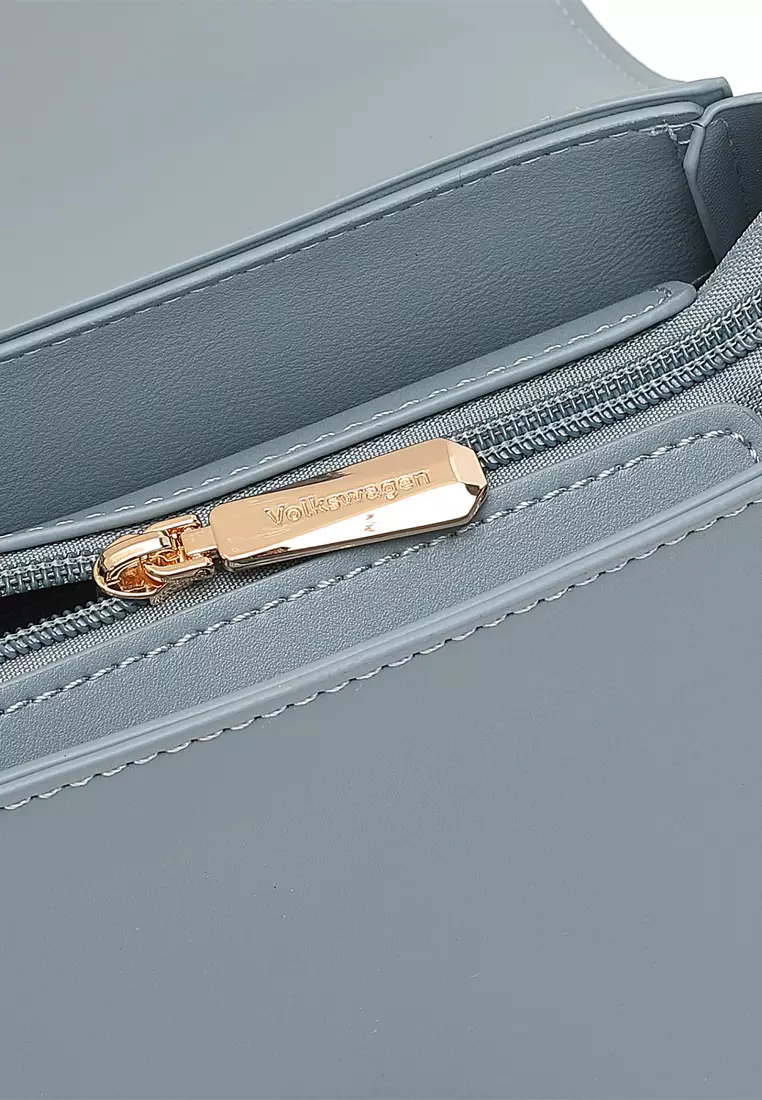 Women's Top Handle Bag / Sling Bag / Crossbody Bag (Tas Selempang / Tas Tangan) - Biru