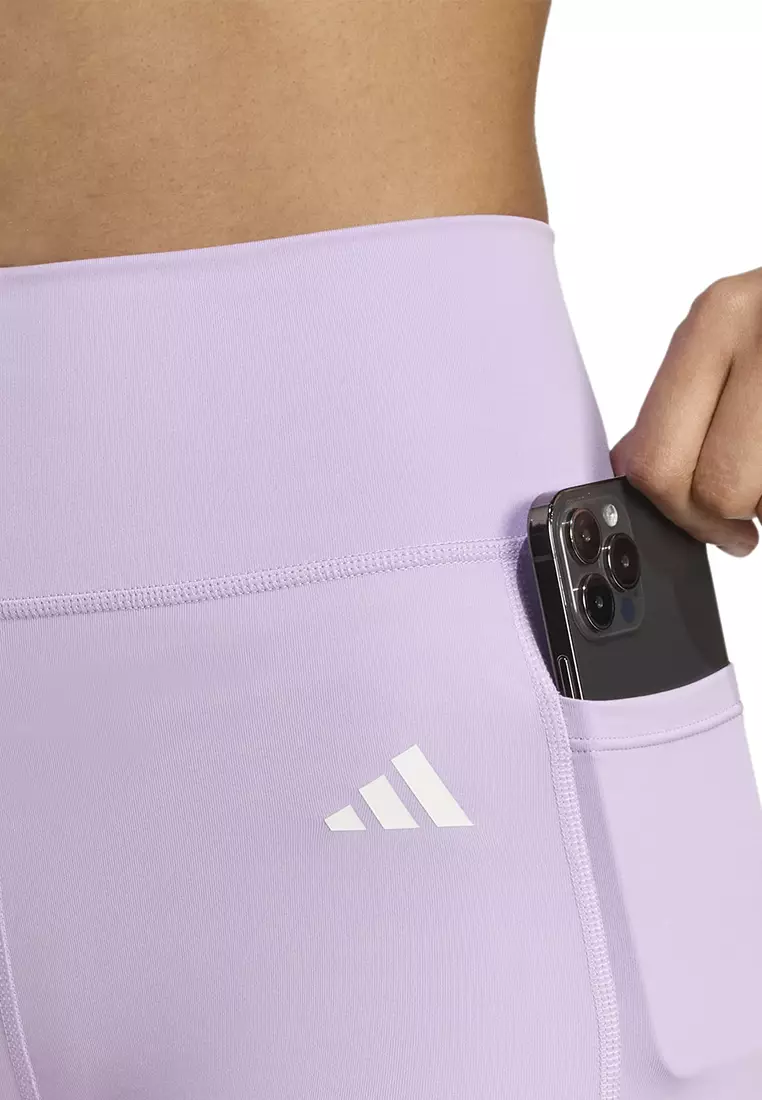 Optimé Essentials Stash Pocket Full-Length Leggings