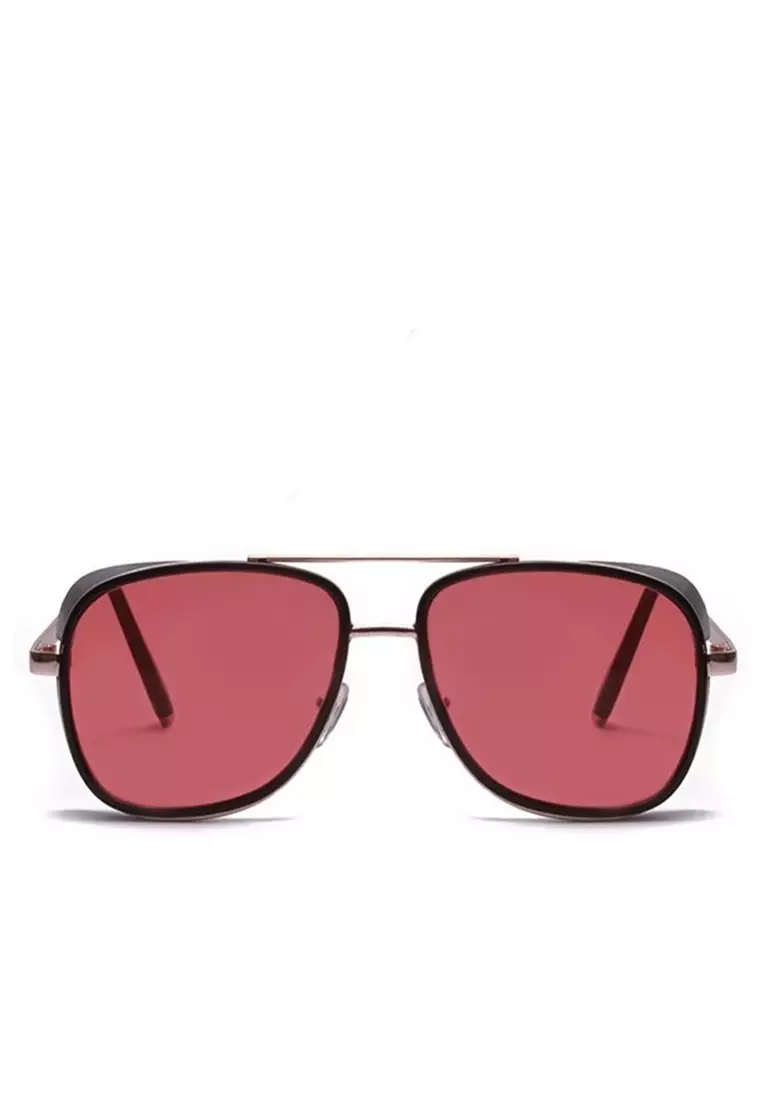 goggles iron man glasses red Jual Hamlin Adkins Sunglasses Kacamata Pria Steampunk Iron Man UV