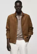 Mango man suede jacket hotsell