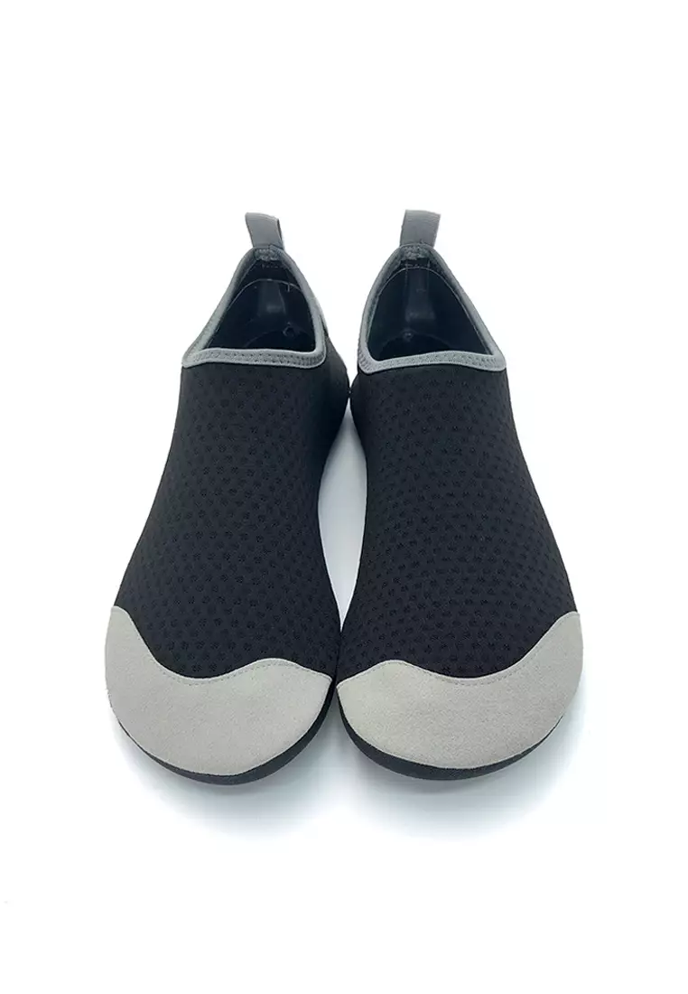 Buy Fashion by Latest Gadget Non-Slip 2 Tone TPR Aqua Shoes - Black ...