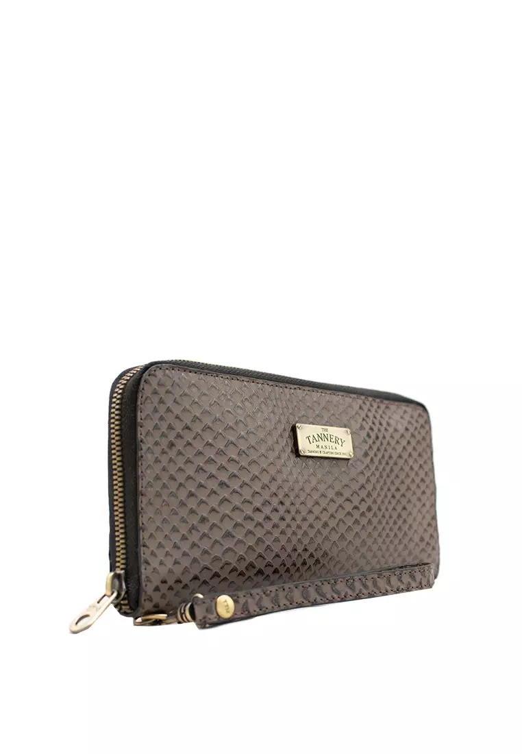 Buy The Tannery Manila Sophia Leather Zipped Wallet 2024 Online ...