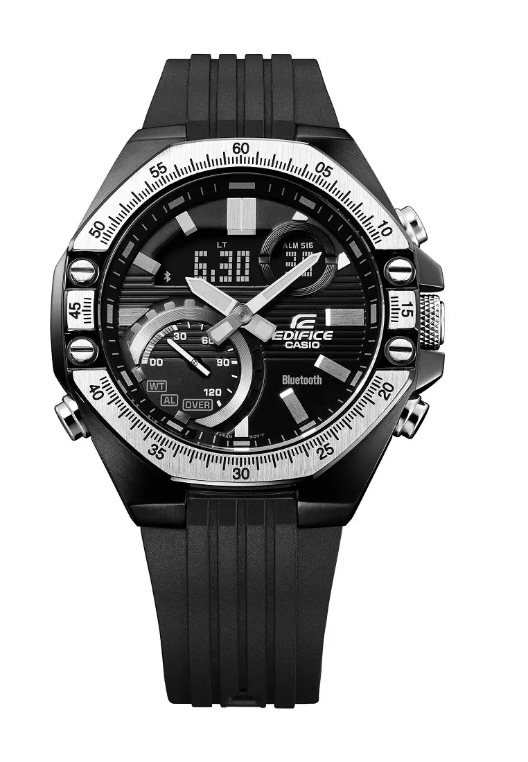Jual EDIFICE EDIFICE Men ECB-10TP-1A Resin black Original 2026 | ZALORA ...