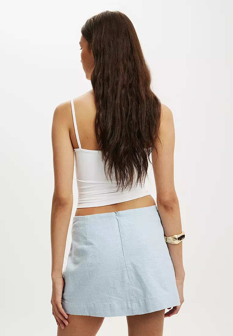 Sophie Wrap Mini Skirt