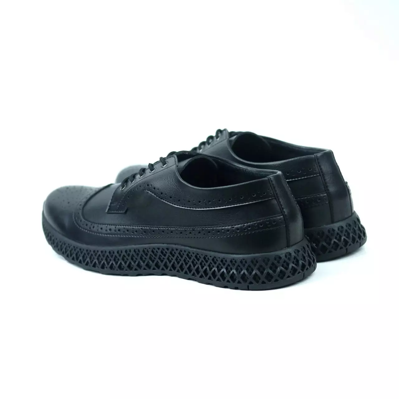 Coutry Boots Robin Sneakers Kulit Syntetis Premium Oxford Black