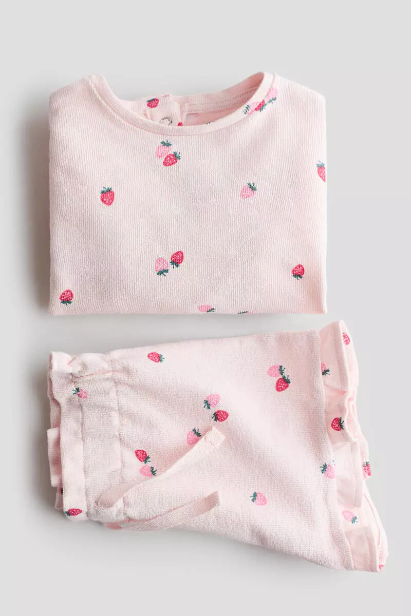 2-piece patterned cotton set