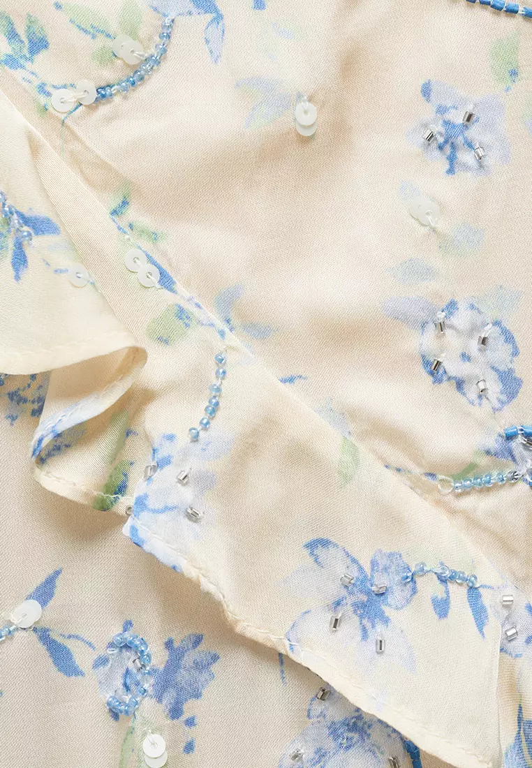 Floral Ruffled Dress
