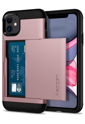 Shop Spigen Iphone 11 Case Slim Armor Cs Rose Gold Online On Zalora Philippines
