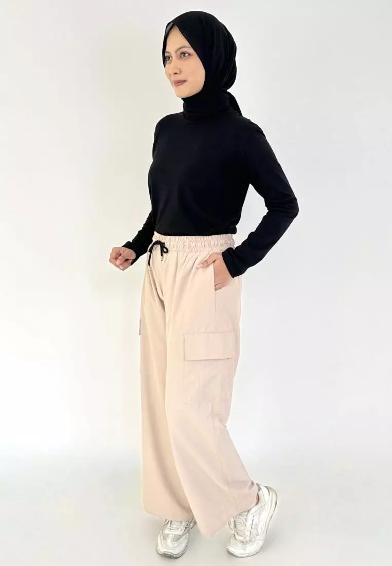 Alia Kulot (Celana Panjang Kargo Muslimah)