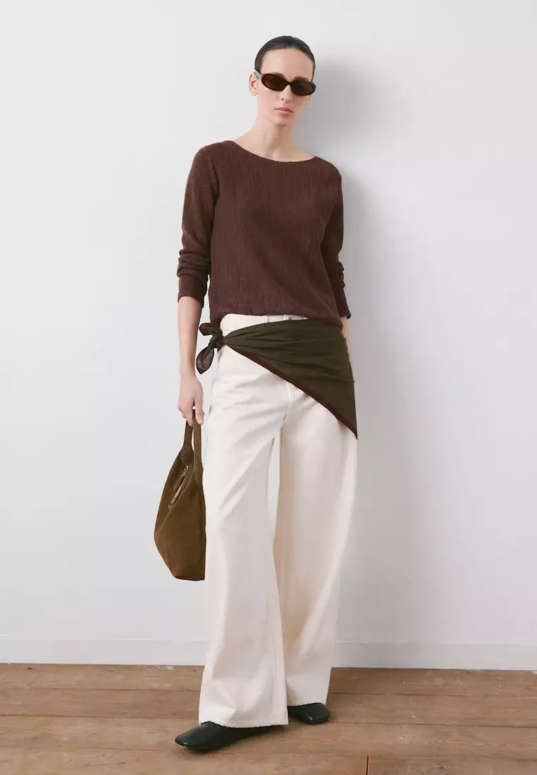 Long-Sleeves Knitted Sweater