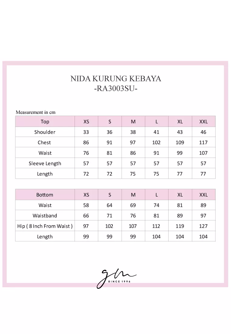 Nida Kurung Kebaya 3003