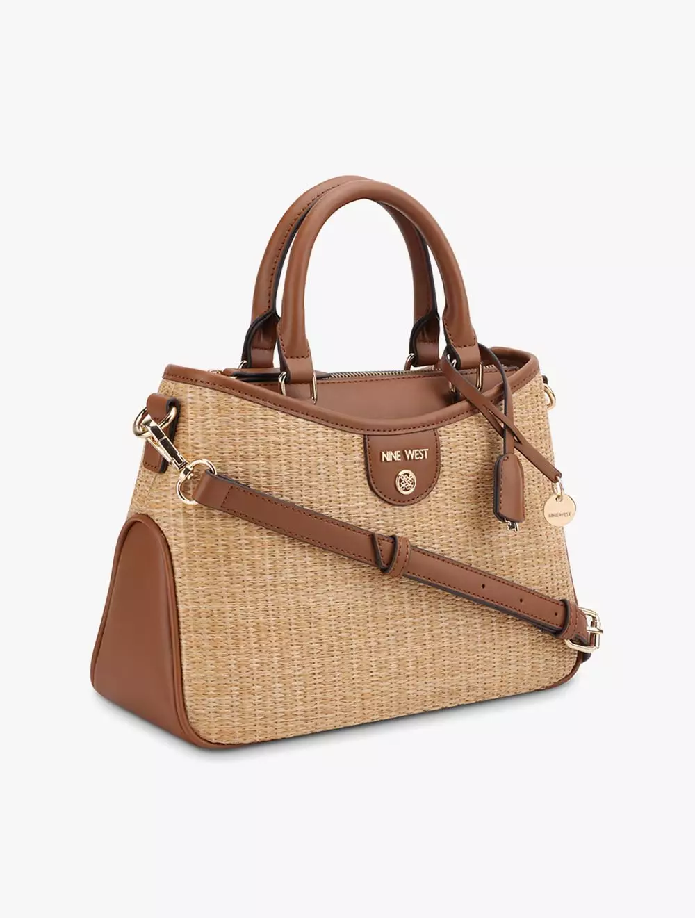 Nine West Kiley Small Satchel  - Tan.